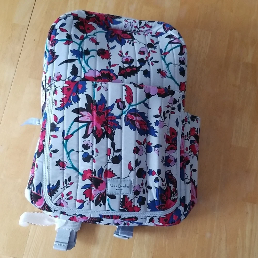 Vera Bradley All-Day Simple Backpack, Vineyard Floral
